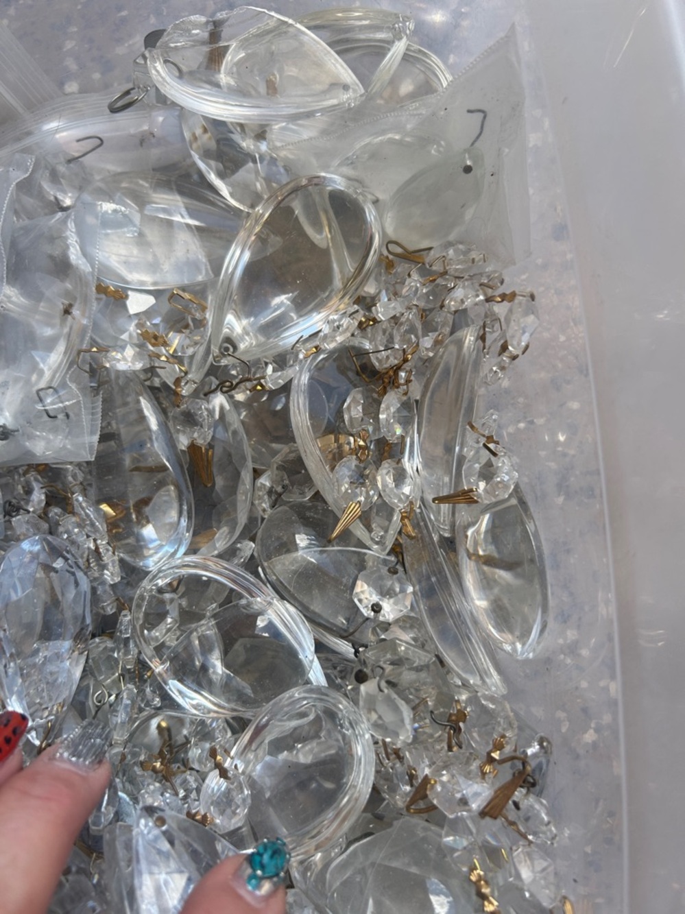 Crystal Chandelier Prisms glass 80